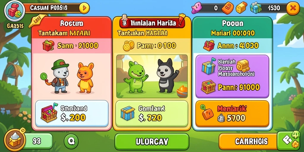 Misi menarik dengan hadiah yang menggiurkan.