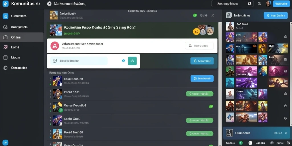 Screenshot dari mode permainan yang sedang berlangsung.