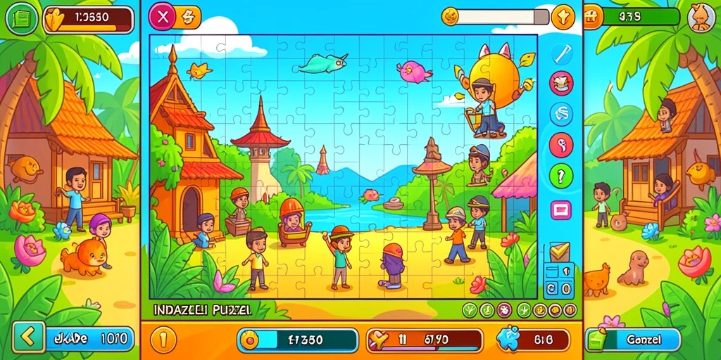 Screen mode multiplayer yang seru dan interaktif.