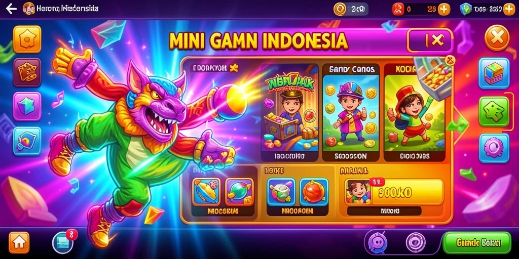 Deskripsi level penuh warna dengan tantangan menarik.