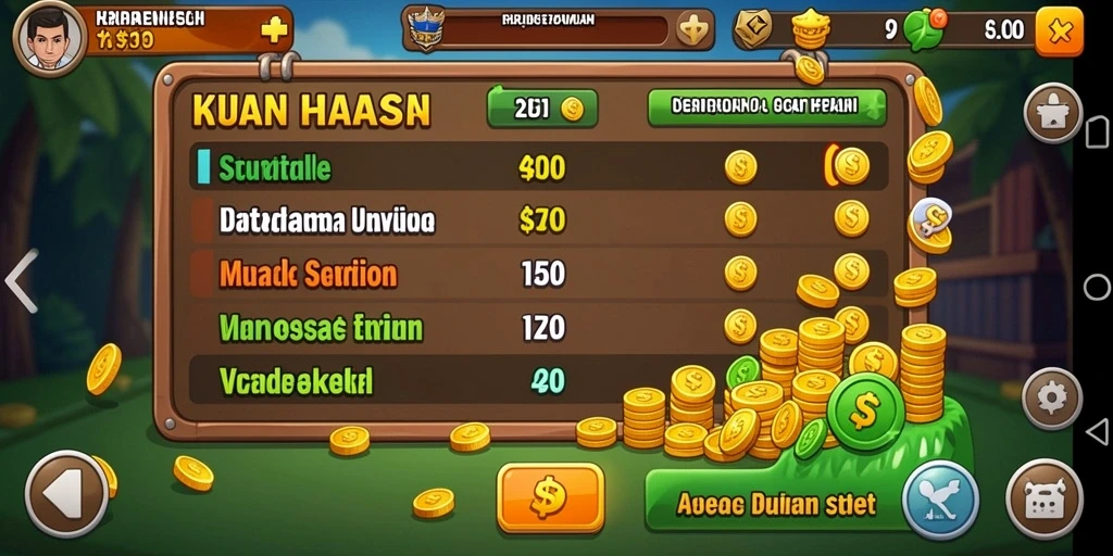 Sistem hadiah yang menarik untuk pemain.