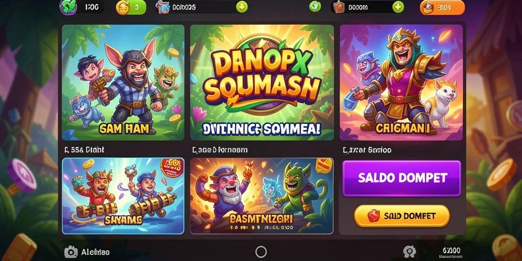 Tangkapan layar dari momen seru dalam permainan.