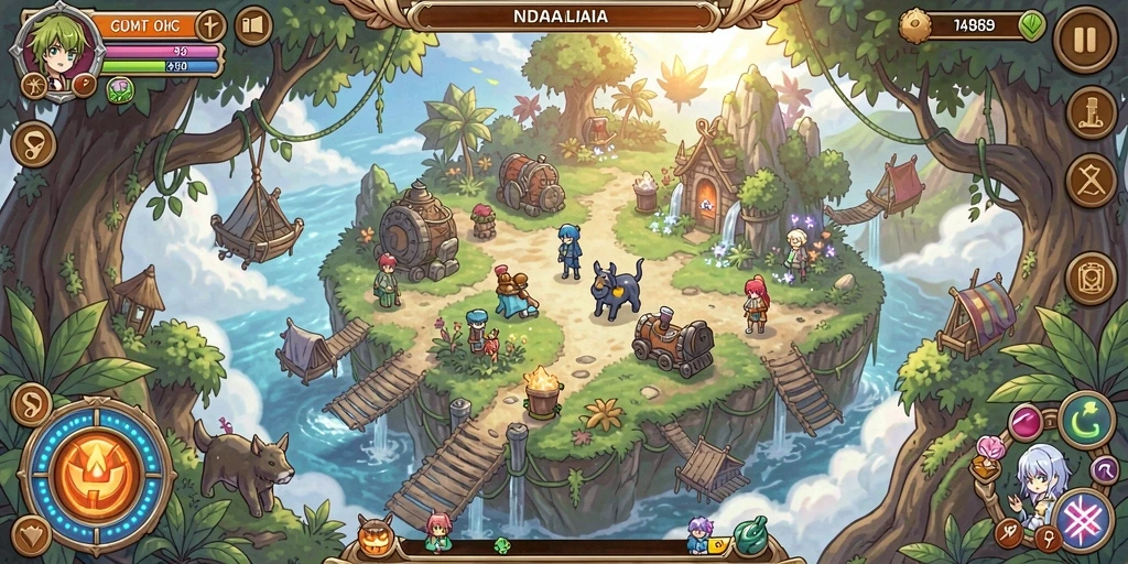 Mode multiplayer yang mendebarkan dan kompetitif.