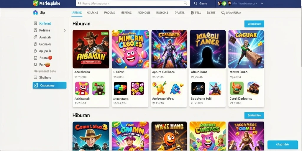 Pengaturan permainan yang mudah dan jelas untuk semua pemula.