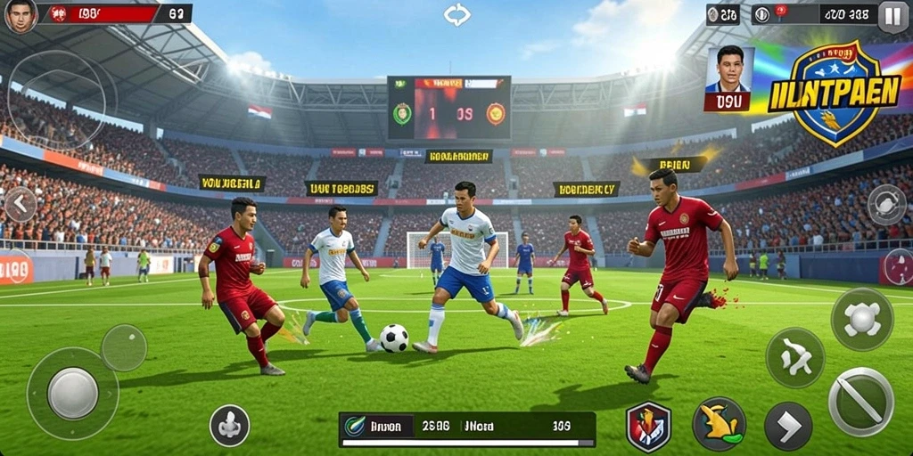 Mode permainan yang seru dan kompetitif.