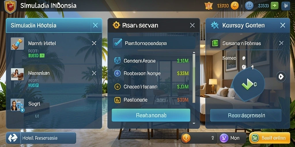 Mode permainan kompetitif yang seru.