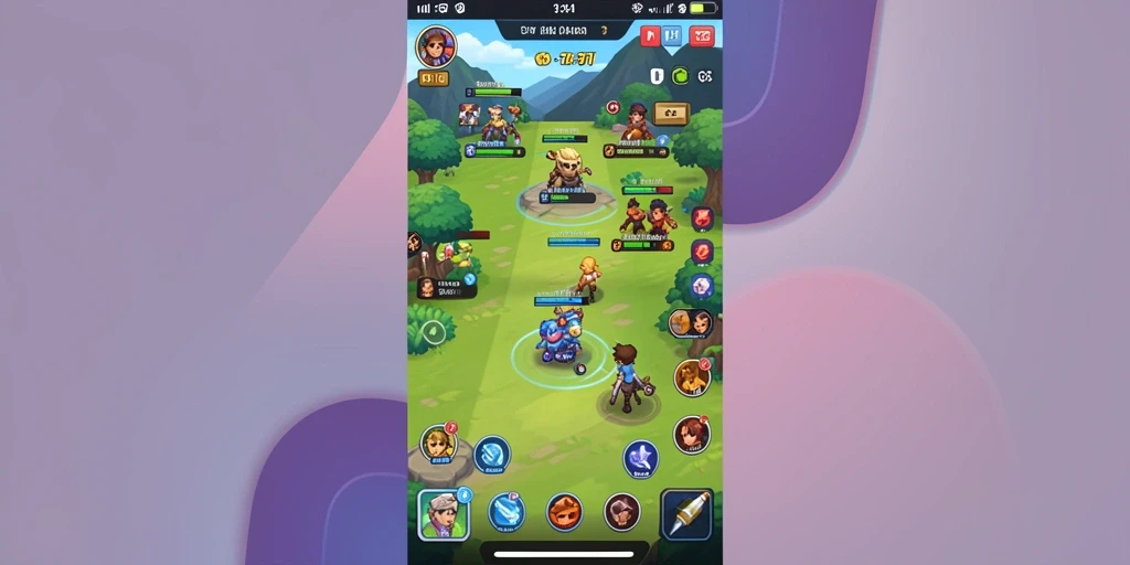 Tangkapan layar ketiga memperlihatkan aksi seru di mode multiplayer.