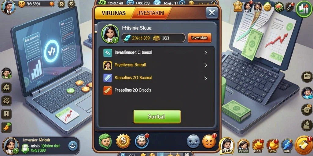 Screenshot menunjukkan grafis menakjubkan dari permainan.