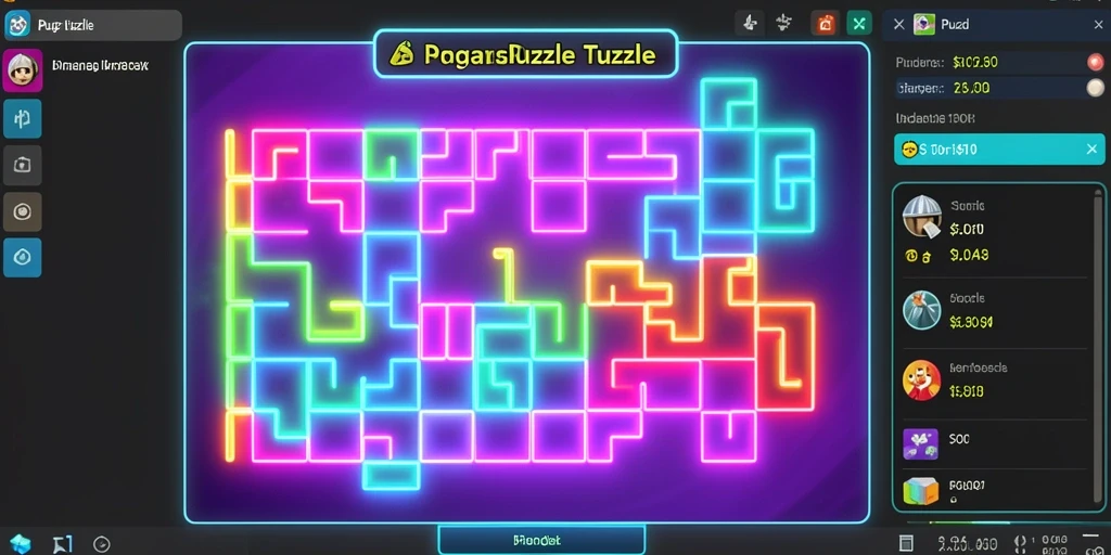 Pemandangan indah dunia fantasi dalam game.
