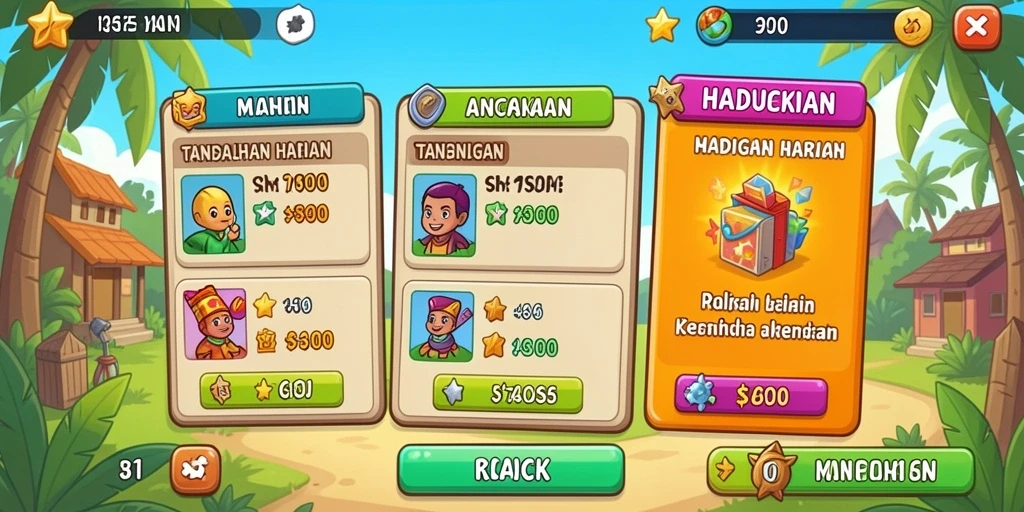 Momen gameplay seru yang menggambarkan aksi di SURGA19.